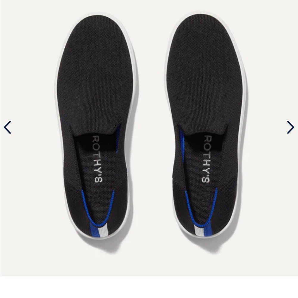 Rothy's Black and Blue Women's Shoes